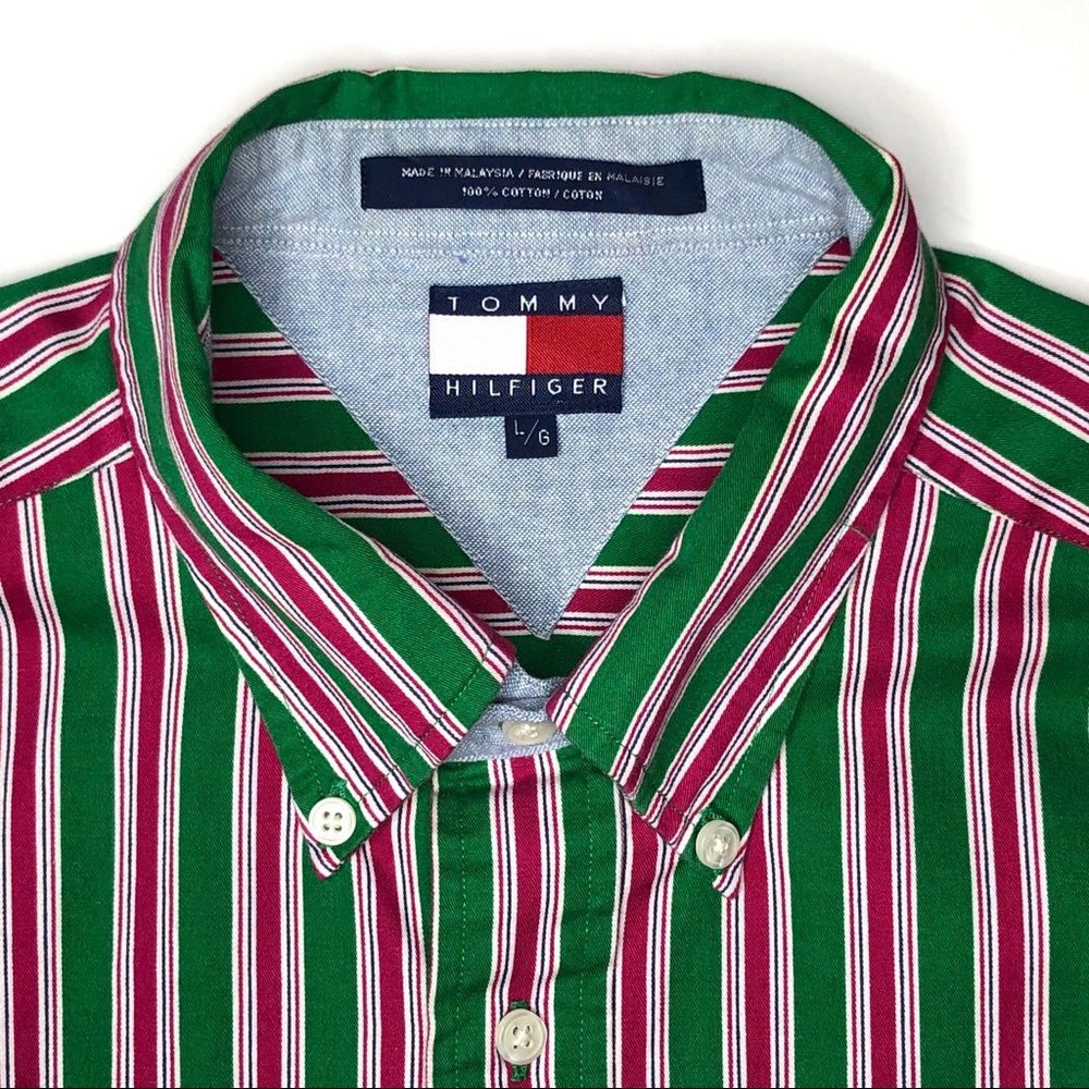 Tommy Hilfiger VTG Size L Men’s Button Down Shirt